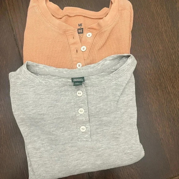 PAC Sun Me to We crop and Wild Fable Crop 2 pc junior top lot - Picture 8 of 8